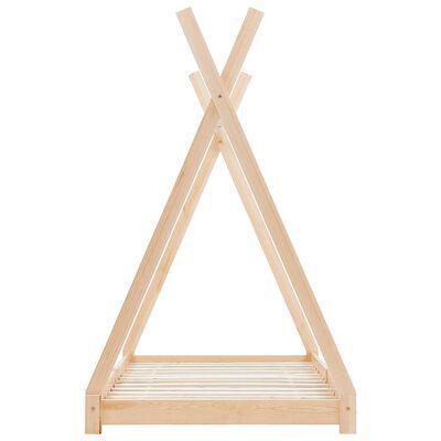 Tipi bed montessori vloer bed 90x200, Kinderen en Baby's, Kinderkamer | Bedden, Zo goed als nieuw, 180 cm of meer, 85 tot 100 cm