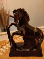 Vintage Keramiek Paard - 25cm, Antiek en Kunst, Kunst | Beelden en Houtsnijwerken, Ophalen of Verzenden