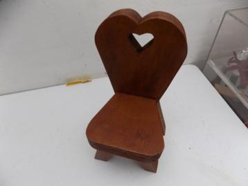 Plantentafeltje in de vorm van stoeltje tafel krukje   beschikbaar voor biedingen