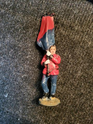 kerstdorp intratuin vaandel drager figuur fanfare beschikbaar voor biedingen
