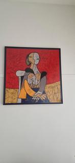 Picasso Portret Print Ingelijst, Antiek en Kunst, Ophalen