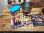 Kookboeken, Ikea vergiet & Tupperware vleesdoosjes, Ophalen, Gebruikt, Bruin, Overige typen