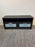 IKEA Brimnes TV-meubel - Zwart, Huis en Inrichting, Kasten | Televisiemeubels, Ophalen, Kunststof, 100 tot 150 cm, Zo goed als nieuw