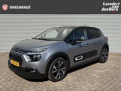 Citroën C3 1.2 PureTech Shine AUTOMAAT Apple Carplay/Androi, Auto's, Citroën, Bedrijf, Te koop, C3, ABS, Achteruitrijcamera, Airbags