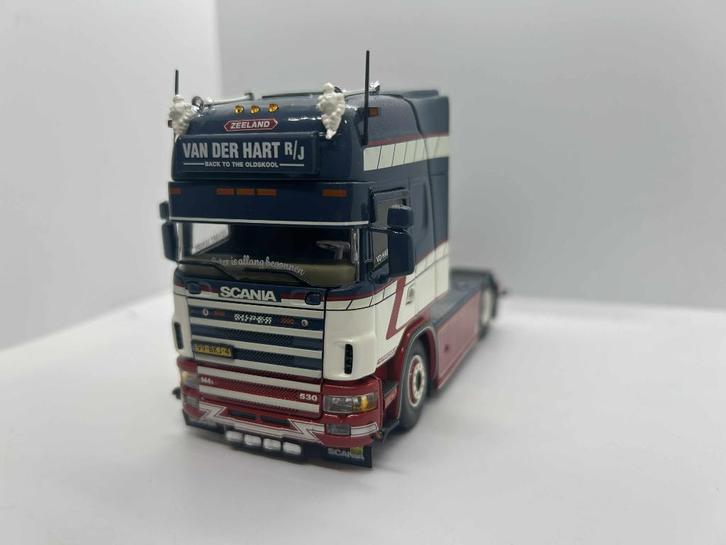 Tekno Scania 164 Van Der Hart Back To The Oldskool, Hobby en Vrije tijd, Modelauto's | 1:50, Nieuw, Bus of Vrachtwagen, Tekno