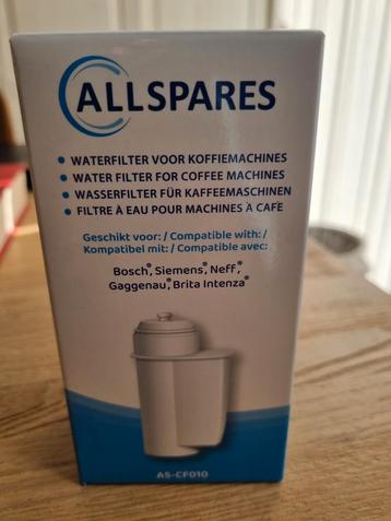 Waterfilters voor espresso apparaten.  11 stuks beschikbaar voor biedingen