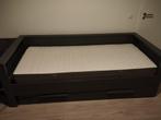 Wooods Bed&bank Dennis inclusief matras en lattenbodem, Huis en Inrichting, Ophalen, Gebruikt, 90 cm, Eenpersoons