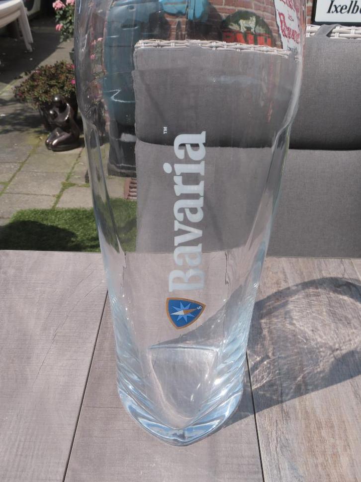 Bavaria reuze bier glas van 7 liter., Verzamelen, Biermerken, Nieuw, Glas of Glazen, Bavaria, Ophalen
