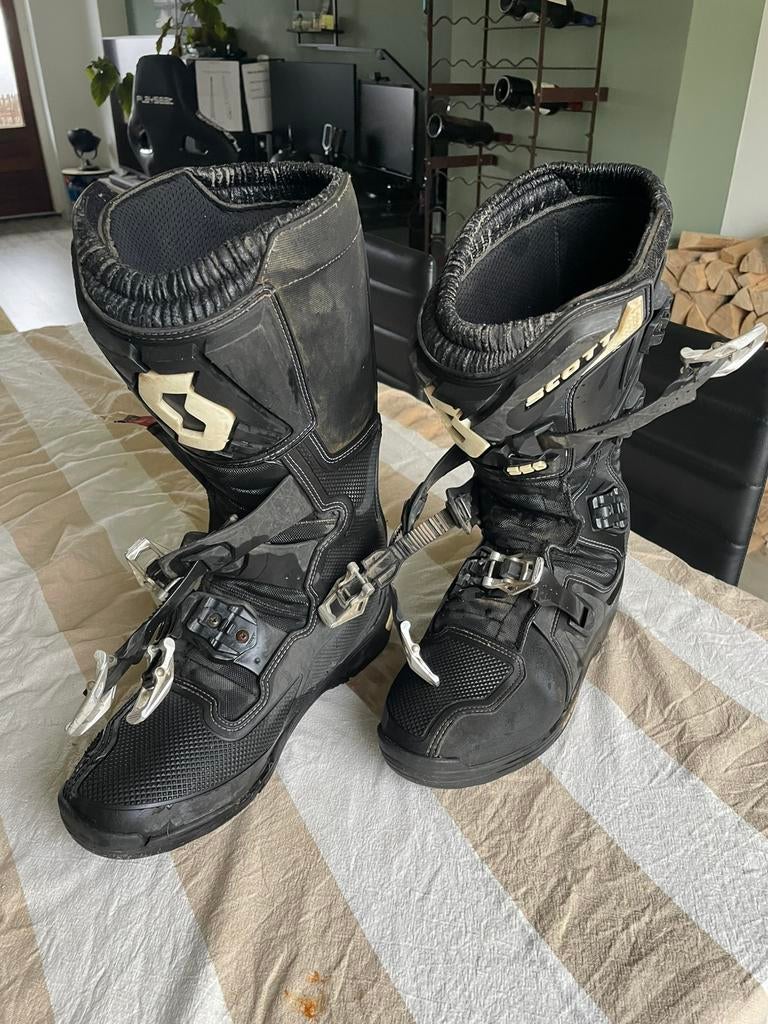 Scott motorcross schoenen maat 46, Motoren, Ophalen of Verzenden, Tweedehands, Laarzen
