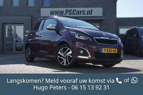 Peugeot 108 1.0 VTi *lage km* Airco|Cabrio- Vouwdak|Velgen, Auto's, Peugeot, Bedrijf, Te koop, ABS, Airbags, Airconditioning, Alarm