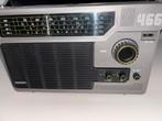 Philips 466 Wereldontvanger - Vintage Radio, Audio, Tv en Foto, Radio's, Ophalen of Verzenden, Gebruikt, Wereldontvanger