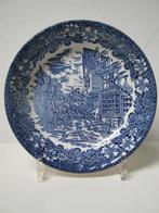Royal Tudor schaaltje Staffordshire England blauw, Antiek en Kunst, Antiek | Servies los, Ophalen of Verzenden