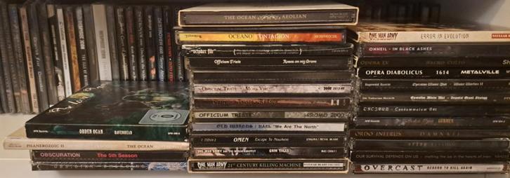 METAL CD O t/m S, Cd's en Dvd's, Cd's | Hardrock en Metal, Zo goed als nieuw, Ophalen of Verzenden