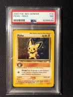 Pichu holo neo genesis psa 7, Hobby en Vrije tijd, Verzamelkaartspellen | Pokémon, Verzenden, Zo goed als nieuw, Losse kaart