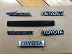 6 Toyota emblemen. Embleem Tercel Corolla Celica., Verzamelen, Merken en Reclamevoorwerpen, Ophalen of Verzenden, Gebruikt, Overige typen