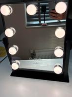 Spiegel met beauty lampen, Huis en Inrichting, Woonaccessoires | Spiegels, Ophalen, Zo goed als nieuw, Rechthoekig, Minder dan 100 cm