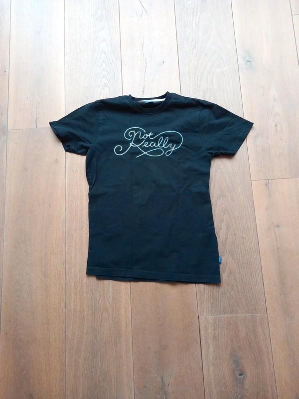 Zwart t-shirt van Ceizer. Maat S, Kleding | Heren, T-shirts, Zo goed als nieuw, Maat 46 (S) of kleiner, Zwart, Ophalen of Verzenden