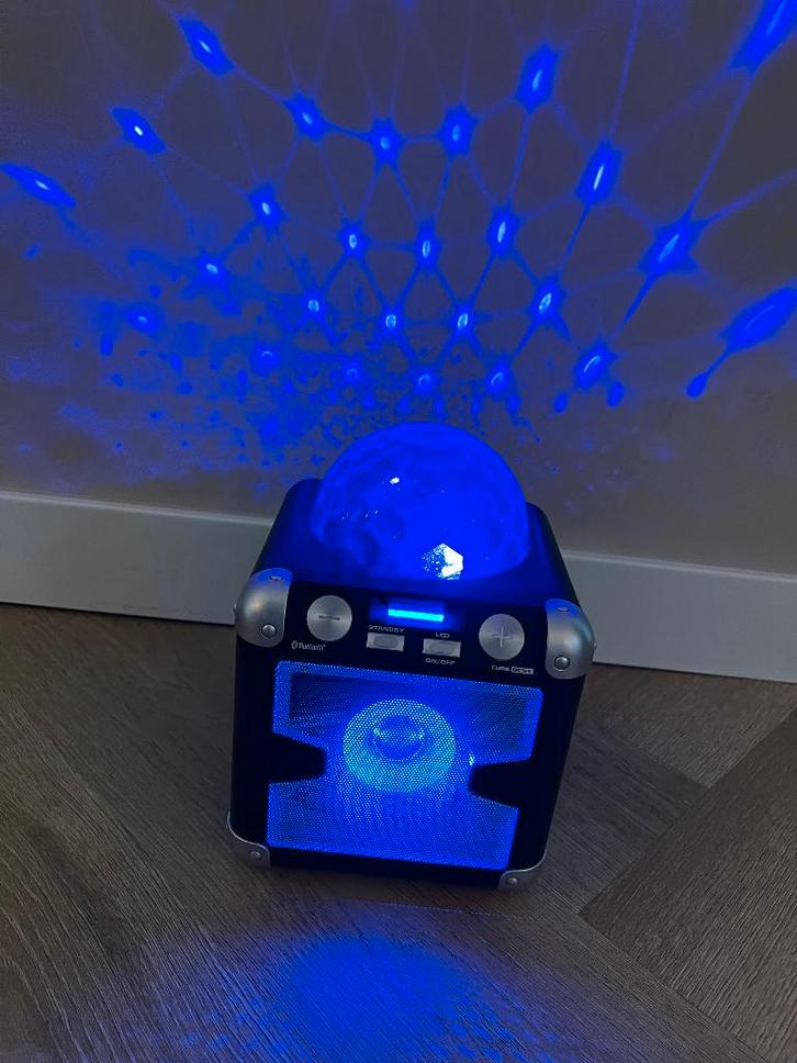 iDance Party Cube BCS-L speaker & disco lights, Audio, Tv en Foto, Luidsprekers, Gebruikt, Overige typen, Minder dan 60 watt, Overige merken