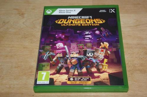Minecraft Dungeons Ultimate Edition (xbox one), Spelcomputers en Games, Games | Xbox One, Gebruikt, Vanaf 7 jaar, Ophalen of Verzenden