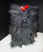 2 KNUFFELS HONDEN PEKINEES ZWART EN BRUINZWART, Kinderen en Baby's, Speelgoed | Knuffels en Pluche, Verzenden, Nieuw, Hond