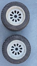2 wielen / banden voor Losi 5ive /HPI Baja 5b / 5T / 5sc, Ophalen of Verzenden, Zo goed als nieuw, Overige schalen, Benzine