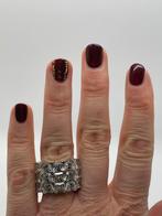 B126 Prachtige zilveren Thomas Sabo ring maat, 18 tot 19, Ophalen of Verzenden, X, Dame