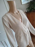 leuk feestelijk blousje, Kleding | Dames, Verzenden, Zo goed als nieuw, Maat 36 (S), Zwart