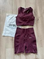AYBL setje - short - sportbh - maat s, Kleding | Dames, Sportkleding, AYBL, Paars, Ophalen of Verzenden, Maat 36 (S)