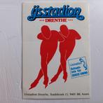 Oude sticker.  ijs stadion....DRENTHE.....     ASSEN., Verzamelen, Stickers, Ophalen of Verzenden, Zo goed als nieuw