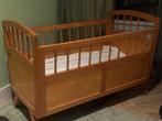 Prachtig vintage babybedje massief hout, Ophalen, Gebruikt, X, Minder dan 140 cm