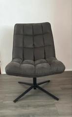 WOOOD draaifauteuil Dirkje, Huis en Inrichting, Fauteuils, Ophalen, Zo goed als nieuw, 50 tot 75 cm, Leer