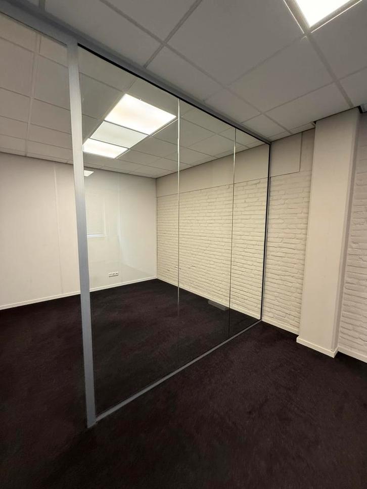 Glazen wanden / scheidingswanden inclusief deuren, Doe-het-zelf en Verbouw, Glas en Ramen, Zo goed als nieuw, 160 cm of meer, Ophalen