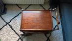 Bed breakfast B en B ontbijt kar trolley bijzettafel, Gebruikt, 50 tot 100 cm, Vintage (1950-1985), Rechthoekig