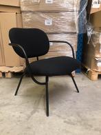 Mooiste zwarte design "PI" fauteuil Richard Hutten 980,-, Ophalen of Verzenden, 75 tot 100 cm, Stof, 50 tot 75 cm