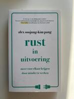 Alex Pang - Rust in uitvoering - nieuw!, Ophalen of Verzenden, Nieuw, Alex Pang
