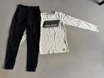 Set maat 164 Vingino longsleeve shirt beige jog broek zwart, Vingino Unlocked, Ophalen of Verzenden, Zo goed als nieuw, Setje