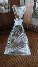 Set van 2 Parfumflesjes Kristal, Antiek en Kunst, Antiek | Glas en Kristal, Ophalen of Verzenden