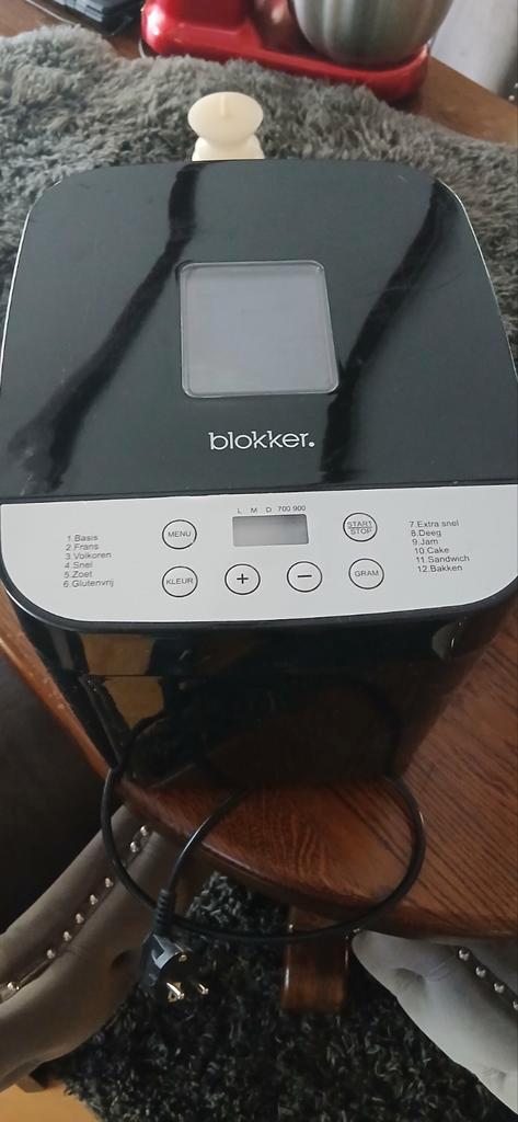 Blokker Broodbakmachine - Nieuw!, Witgoed en Apparatuur, Broodbakmachines, Nieuw, Met timer, 800 tot 1200 gram deeg, Kijkvenster