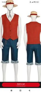 Luffy cosplay, Hobby en Vrije tijd, Kostuums, Theaterbenodigdheden en LARP, Ophalen of Verzenden, Zo goed als nieuw