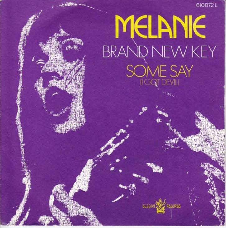 Melanie - Brand New Key (Single), Cd's en Dvd's, Vinyl Singles, Gebruikt, Single, Pop, 7 inch, Ophalen of Verzenden