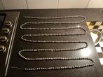 Oude glas kralen ketting, Ophalen of Verzenden, Gebruikt