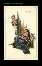 🟡🟡Pax Steen, serie humor: Gesnapt, Ophalen of Verzenden, 1940 tot 1960, Gelopen, Overige thema's