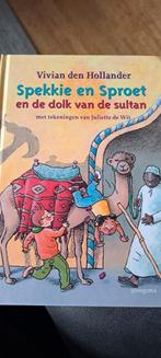 Spekkie en Sproet en de dolk van de sultan, Ophalen of Verzenden, Zo goed als nieuw, Vivian den Hollander, Fictie algemeen