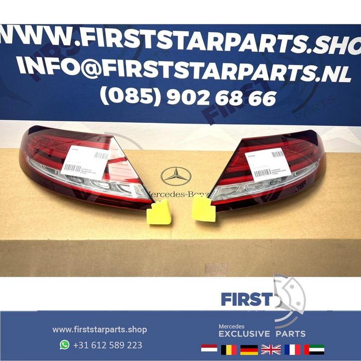C43 AMG ACHTERLICHTEN VOL LED A2059062905 + A2059063005 ACHT, Auto-onderdelen, Verlichting, Mercedes-Benz, Gebruikt, Ophalen of Verzenden