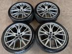 21 inch originele performance velgen + zomerbanden Audi RS6, Auto-onderdelen, Gebruikt, 285 mm, Banden en Velgen, Personenwagen