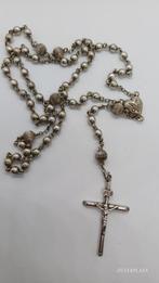 Zilveren Rozenkrans 835 Zwaardje - 64cm, Antiek en Kunst, Antiek | Religie, Ophalen of Verzenden