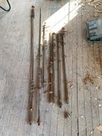 Gordijnrails, Huis en Inrichting, Ophalen, Gebruikt, Bruin