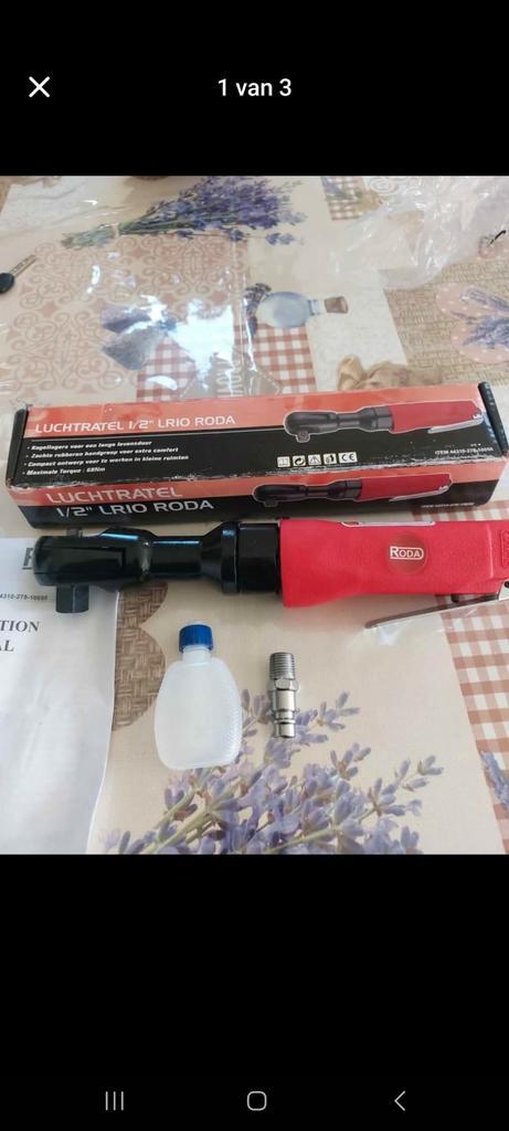 Luchtratelsleutel 1/2" LRIO RODA, Doe-het-zelf en Verbouw, Gereedschap | Handgereedschap, Nieuw, Ophalen of Verzenden