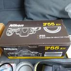 Nikon F 55 camera met veel extra's, Audio, Tv en Foto, Fotocamera's Analoog, Ophalen of Verzenden, Zo goed als nieuw, Spiegelreflex