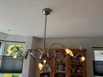 RVS Design Spiraal Hanglamp / Kroonluchter / eettafel, Huis en Inrichting, Ophalen, Gebruikt, Glas, 75 cm of meer